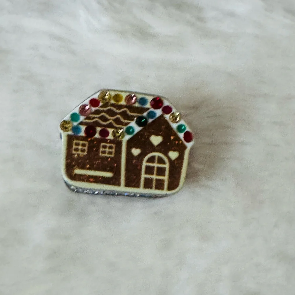 Gingerbread House Hair Clip Christmas
